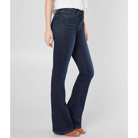 Flying Monkey High Rise Flare Stretch Jean - Picture 2 of 4